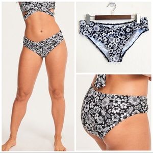 •FIGLEAVES• Florence Twist Fold Brief Bikini Bottoms UK Size 16 /‎ US Size 12